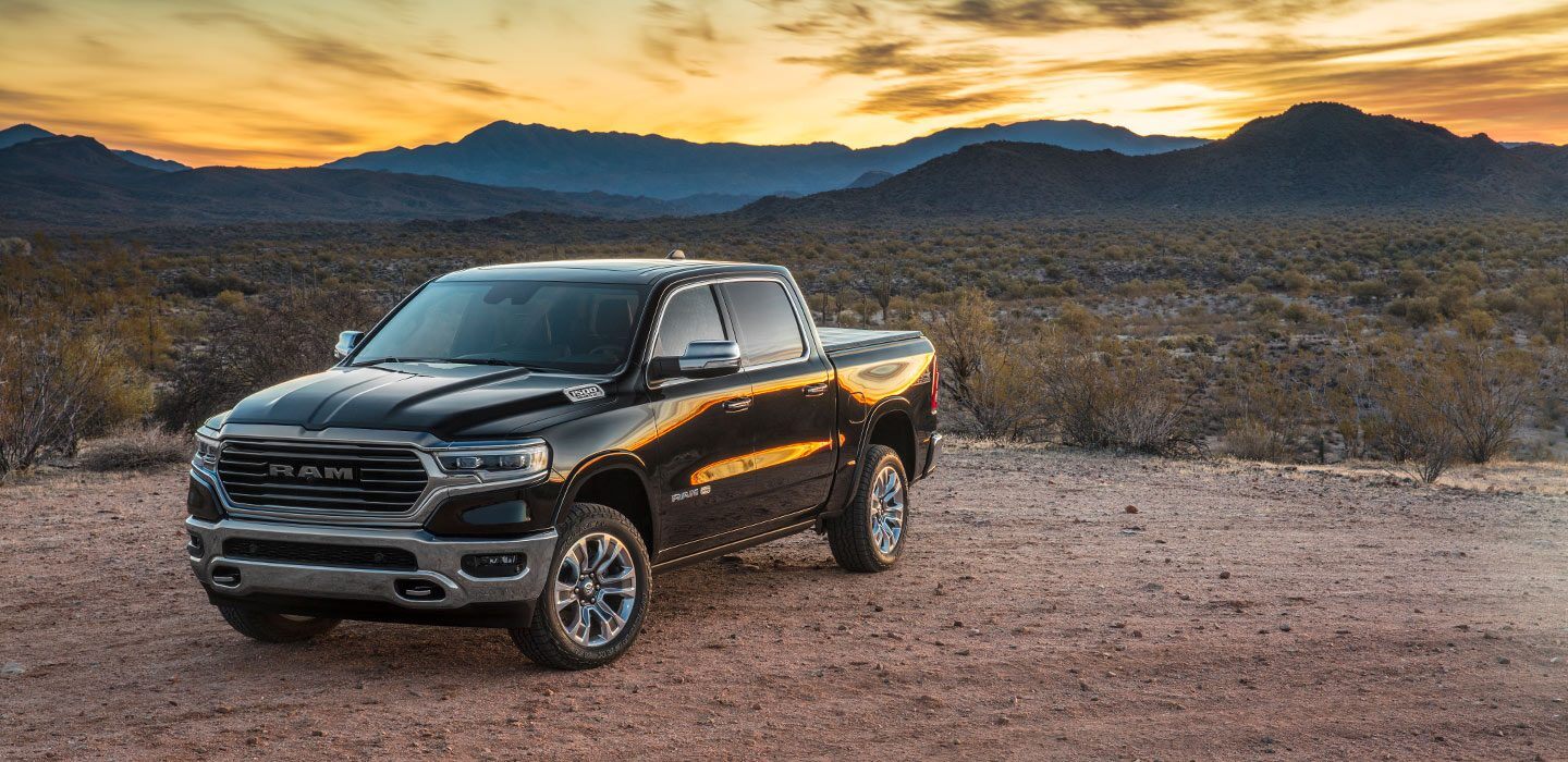 2020 Ram 1500 Front Angle Exterior Black Picture